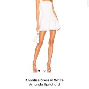 Amanda Uprichard Annalise Dress in White